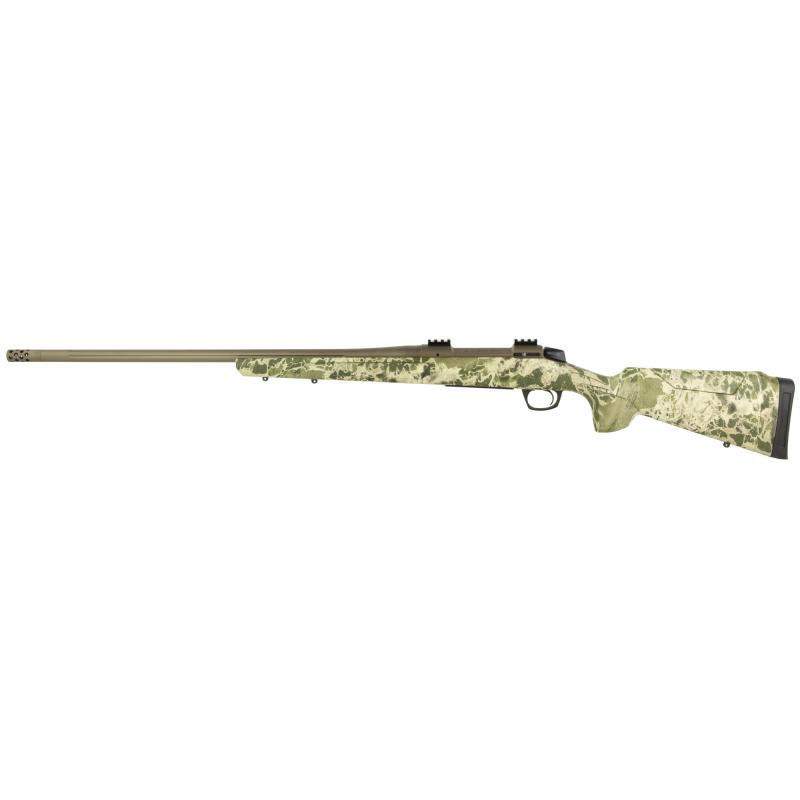 Cascade Long Range Hunter, Bolt Action Rifle, 7MM Remington Magnum, 24" Barrel, Threaded 5/8x24, Cerakote Finish, Bronze Barrel and Action, Realtree Hillside Camo Stock, 3 Rounds, 1 Magazine CR3960