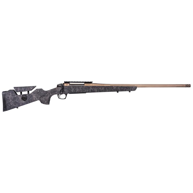 Cascade Long Range Hunter, Bolt Action Rifle, 300 PRC, 26" Threaded Barrel, 5/8x24, Cerakote Finish, Smoked Bronze, Synthetic Stock, Black with Smoked Bronze Web, 20 MOA Picatinny Rail, 1 Magazine, 3 Rounds CR3967F
