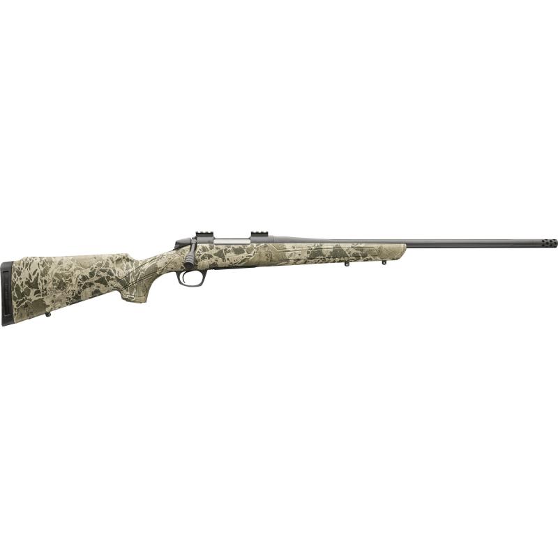 Cascade XT, Bolt Action Rifle, 6.5 PRC, 24" Threaded Barrel, 5/8X24 Thread Pattern, Realtree Hillside Camo Stock, Black Graphite Cerakote Finish, 3 Rounds CR3989