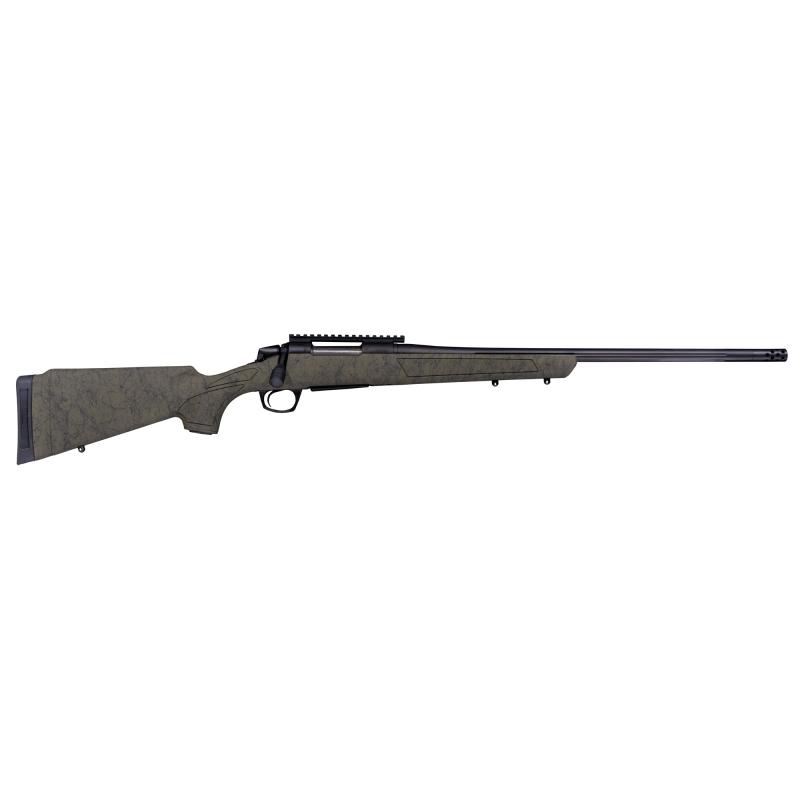 Cascade XT, Bolt Action Rifle, 7MM PRC, 24" Threaded Barrel, 5/8X24 Thread Pattern, Cerakote Finish, Graphite Black, Synthetic Stock, Olive Drab Green with Black Web, 20 MOA Picatinny Rail, 1 Magazine, 3 Rounds CR3999G