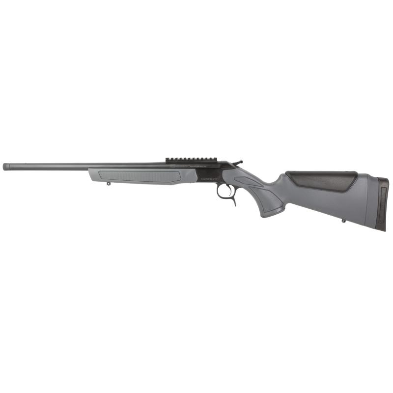 Scout V2, Single Shot Rifle, 223 Remington, 20" Threaded Barrel, Matte Finish, Black, Scope Rail, Synthetic Stock, Gray, 1 Round CR4434