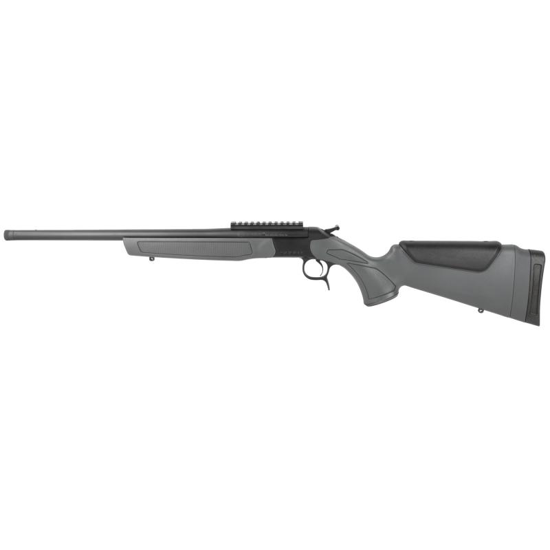 Scout V2, Single Shot Rifle, 308 Winchester, 20" Threaded Barrel, Matte Finish, Black, Scope Rail, Synthetic Stock, Gray, 1 Round CR4437