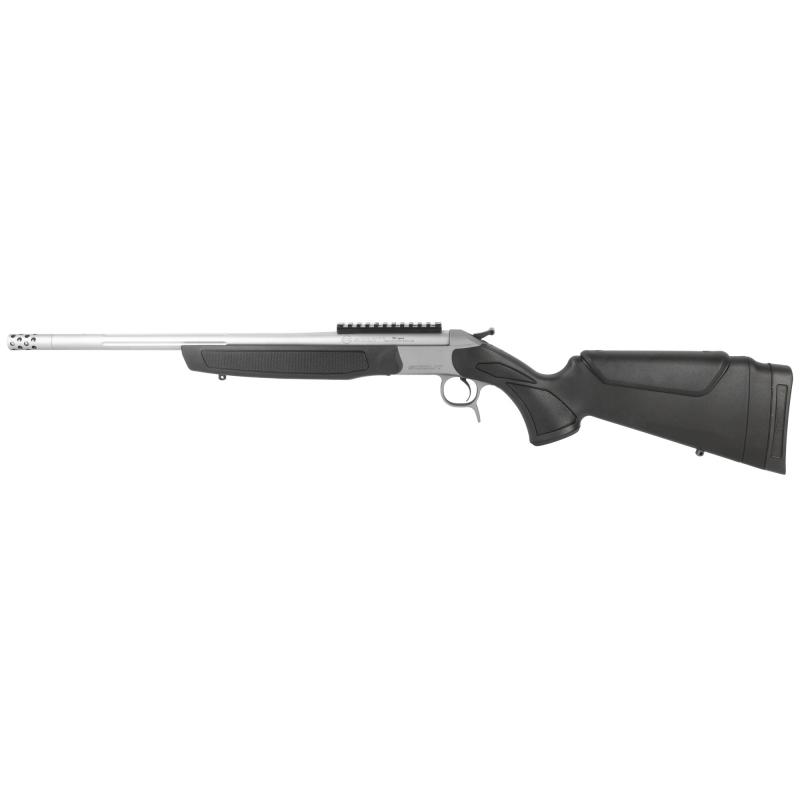Scout, Take-Down, Single Shot Rifle, 350 Legend, 20" Threaded Barrel, Stainless Steel Finish, Synthetic Stock, Black, Ambidextrous, Scope Rail, Muzzle Brake, 1 Round CR4438S