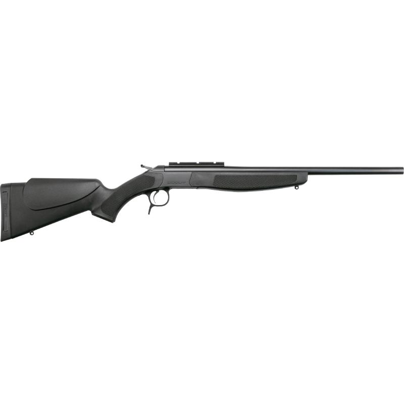 Scout, Single Shot Rifle, 6.5 Creedmoor, 20" Fluted Barrel, Blued Finish, Synthetic Stock, Black, Ambidextrous, 1 Round, Scope Rail CR4815