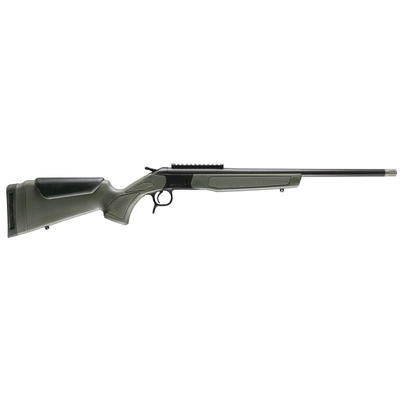 Scout Spur, Single Shot Shotgun, 410 Bore, 3" Chamber, 20" Barrel with XX Full Turkey Choke, Matte Finish, Black, Green Synthetic Stock, 1 Round CR4918