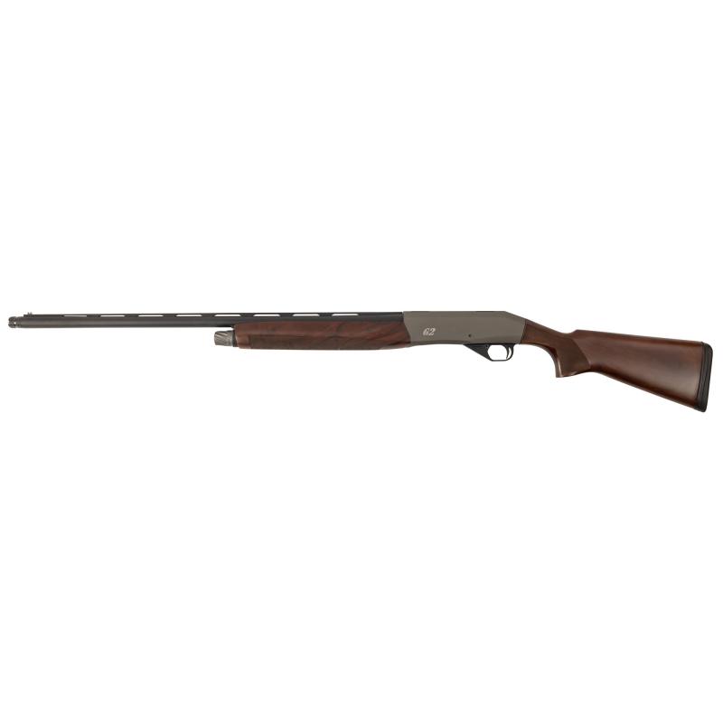 1020 G2, Semi-automatic, 20 Gauge, 3" Chamber, 28" Barrel, Anodized Finish, Gray, Bead Front Sight, Drilled and Tapped Receiver, Oversized Controls, Walnut Stock, 4 Rounds, Includes 5 CZ Active Extended Chokes (F, IM, M, IC, C), Premium Lockable Hard Cas