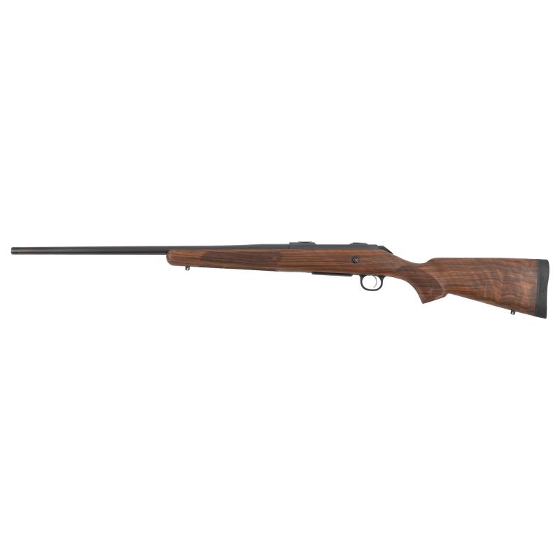 600 ST2 American High Grade, Bolt Action Rifle, 6.5 Creedmoor, 24" Tapered Medium Contour Threaded Barrel (9/16x24), Walnut Stock, Detachable Magazine, Adjustable Trigger, A Grade Dark Walnut Stock, 5 Rounds, Right Hand, Black 07717