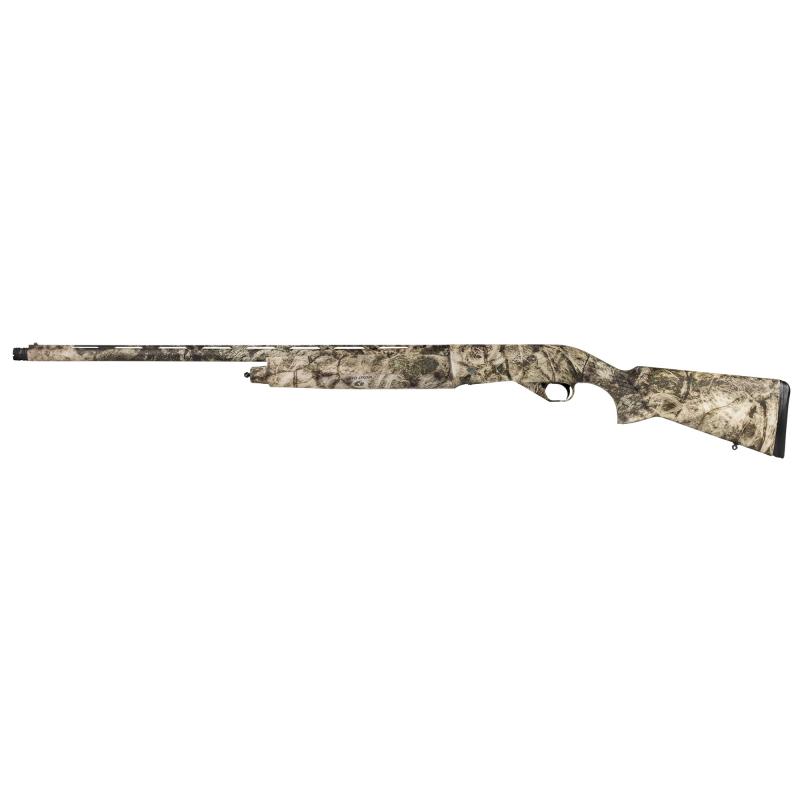 712 G3, Semi-automatic Shotgun, 12 Gauge, 3" Chamber, 28" Barrel, Matte Finish, Mossy Oak Elements Terra, Bead Front Sight, Polymer Stock, Manual Safety, Includes 5 Extended Choke Tubes - F, IM, M, IC, C), 4 Rounds 06168