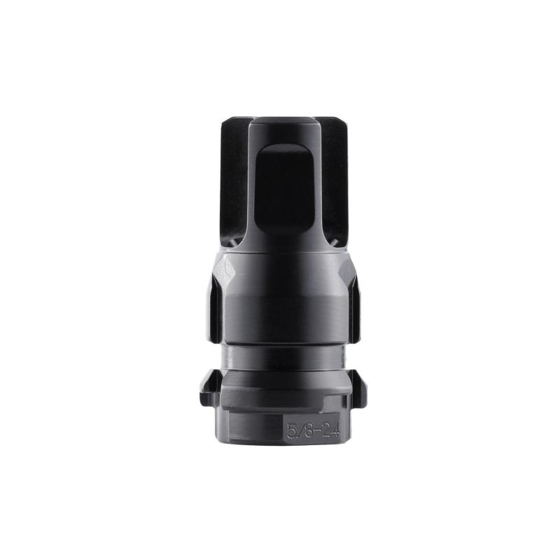 KeyMicro, Flash Hider, 22 Caliber, 1/2X28, Sig Taper, Nitride Finish, Black DA119