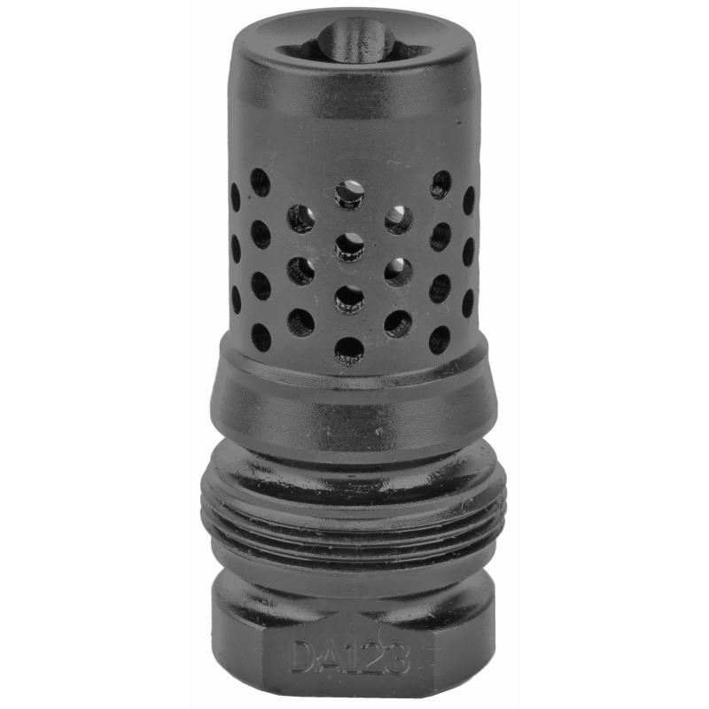 Muzzle Brake, Black, 1/2X28, Fits Dead Air Xeno DA123