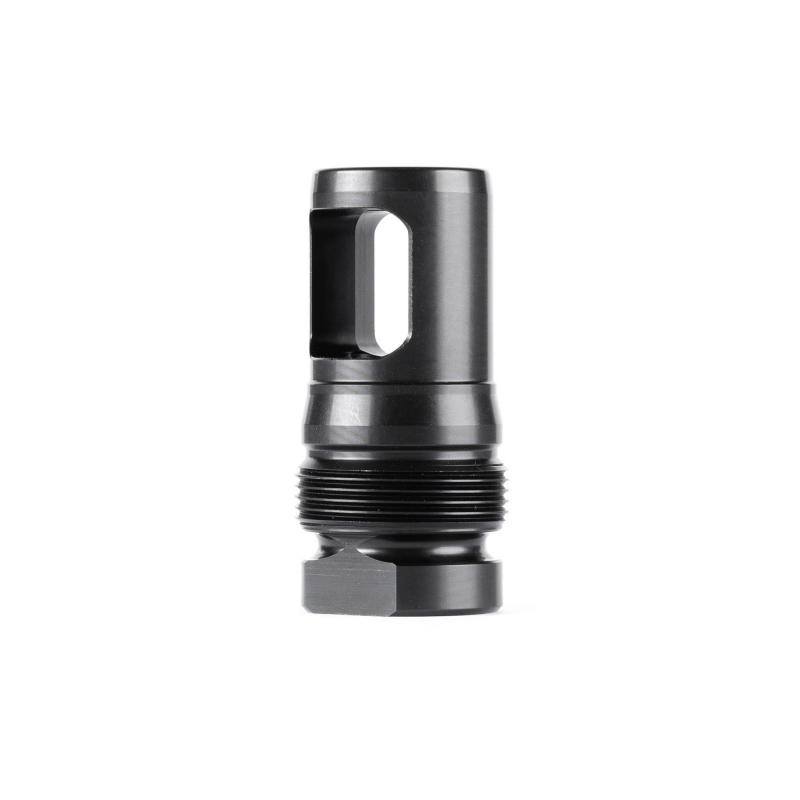 Xemax, Muzzle Brake, 338 Caliber, 3/4X24, Nitride Finish, Black DA151