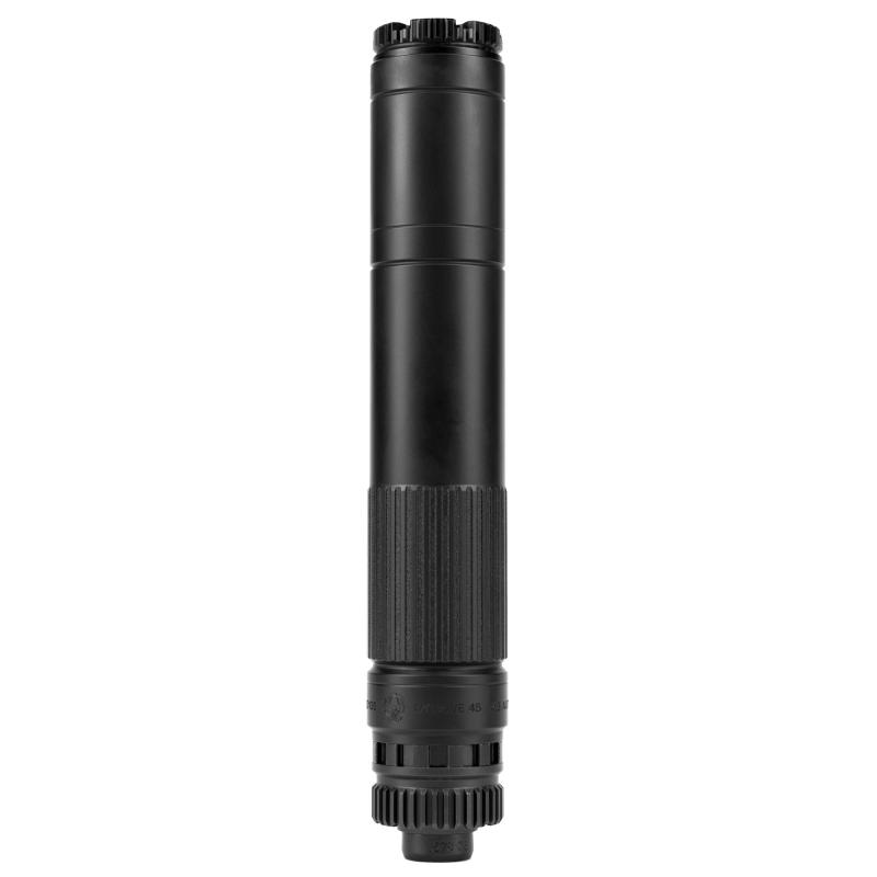 Mojave 45, Suppressor, 45 ACP, Titanium Construction, High Temperature Cerakote Finish, Black, Includes .578-28 Piston MOJAVE45BLK
