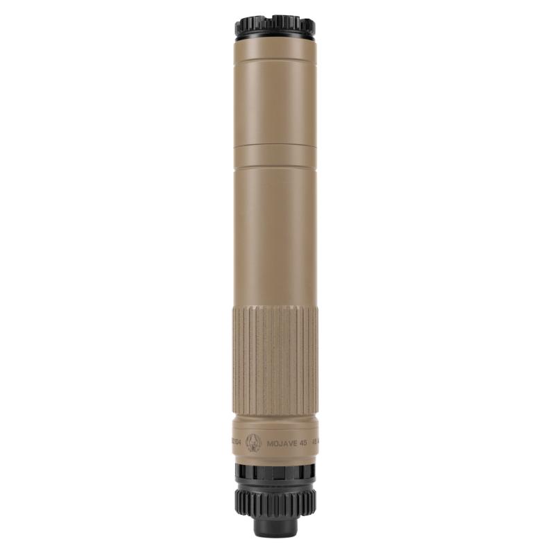 Mojave 45, Suppressor, 45 ACP, Titanium Construction, High Temperature Cerakote Finish, Flat Dark Earth, Includes .578-28 Piston MOJAVE45FDE