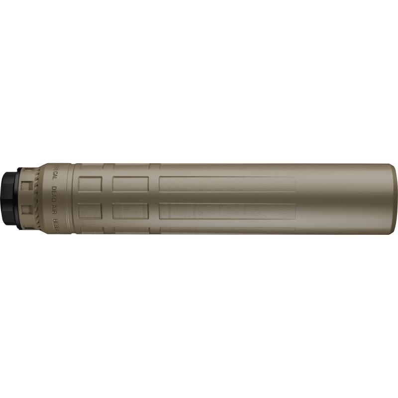 Nomax 33, Suppressor, 9.60" Length, Rated Up to 33XC, Titanium, Cerakote Finish, Flat Dark Earth, Xemax Adapter & DA150 Muzzle Brake NOMAX33XEMAXFDE