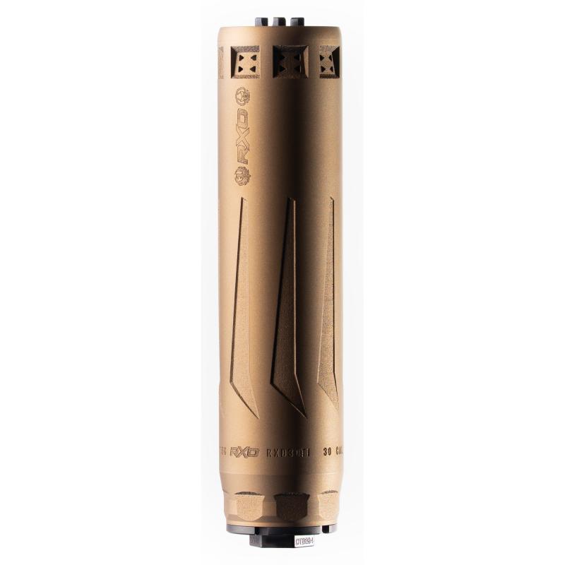 Ruger RXD 30Ti, Suppressor, 30 Caliber, 6AL4V Titanium Construction, Cerakote Finish, Burnt Bronze, Includes 5/8X24 HUB Mount RXD30TiBB
