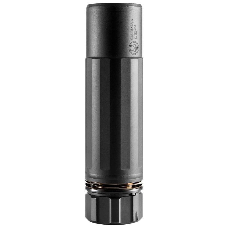Sandman-K, Rifle Suppressor, 7.62MM, Stainless Steel, Cerakote Black Finish, Includes Mount SMK762