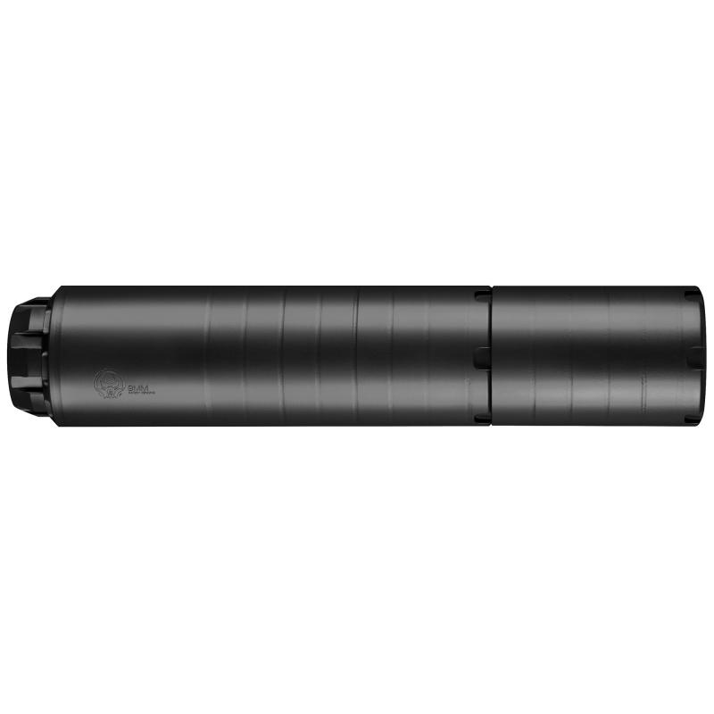 Wolfman Suppressor | 9MM, No Piston, 1.618" Diameter, Black Cerakote Finish, Ships with 1/2-28 Direct-Thread Insert WOLFMAN