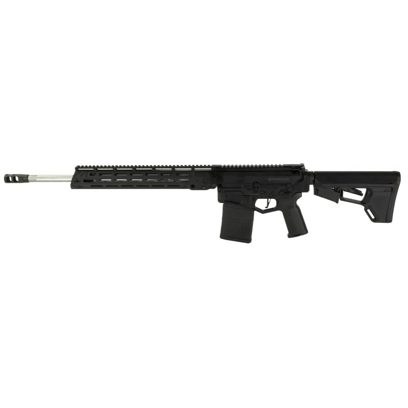 DB10 DIAMOND, Semi-automatic, AR, 6.5 Creedmoor, 20" Stainless Steel Barrel, Muzzle Brake, Black Finish, 15" M-LOK S Rail, Magpul ACS Stock, Magpul Pistol Grip, 20Rd PMAG, 5Rd CPD Mag DB1060M001