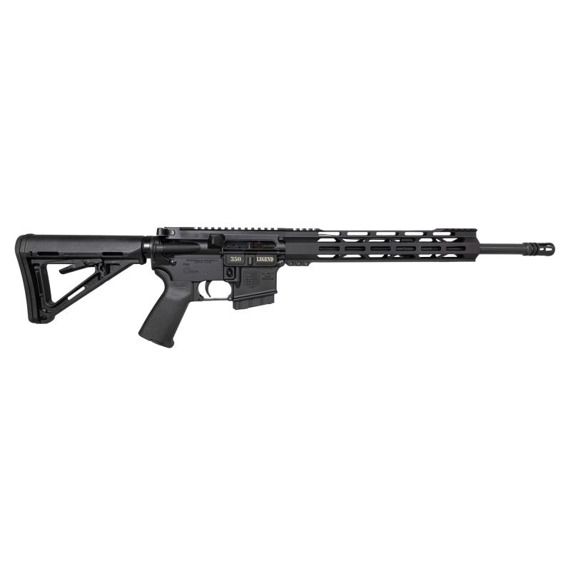 DB15, Semi-automatic Rifle, AR, 350 Legend, 16" Black Barrel, Matte Finish, Black, 12" Free Float M-LOK Hndguard, 5 Rounds, 1 Magazine DBF1718T001
