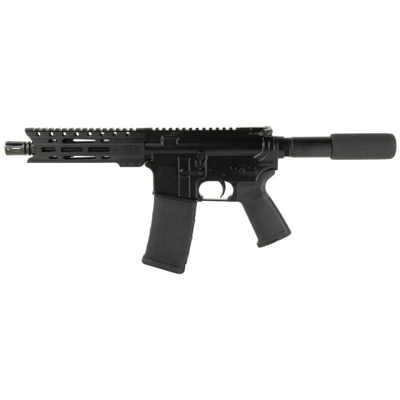 DB15, Semi-automatic, AR, 556NATO, 7" Barrel, A2 Flash Hider, Black Color, Magpul MOE Grip, Buffer Tube with Foam Pad, 6" M-LOK Rail, 30Rd, Gen 2 PMAG DB1912K001