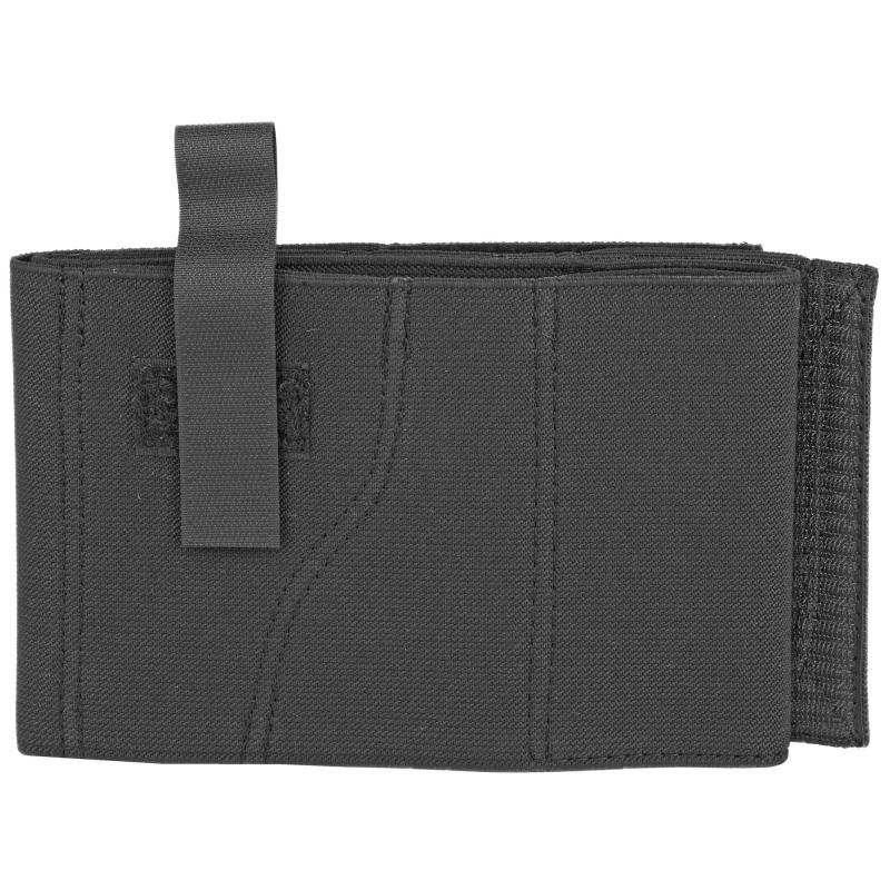 060, Elastic Belly Band, Belly Hlstr, Fits Small, Ambidextrous, Black Nylon 060BJG1Z0