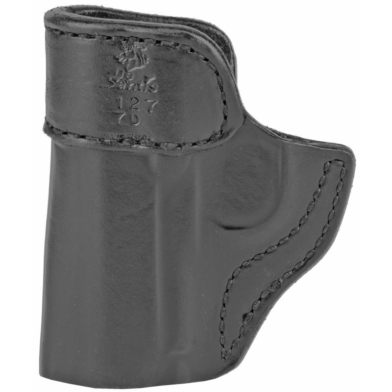 127, Inside Heat, Inside the Pants Holster, Fits Kimber Micro 1911, Right Hand, Black Leather 127BA7DZ0