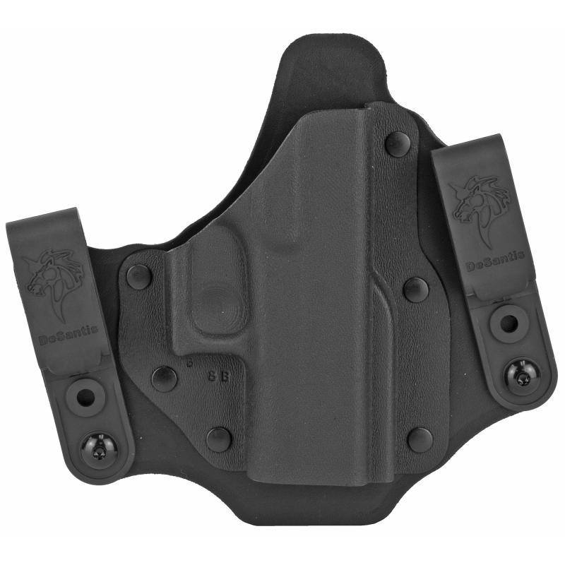 176, Intruder 2.0 Holster, Fits Glock 43, 43X, Right Hand, Black Kydex 176KA8BZ0