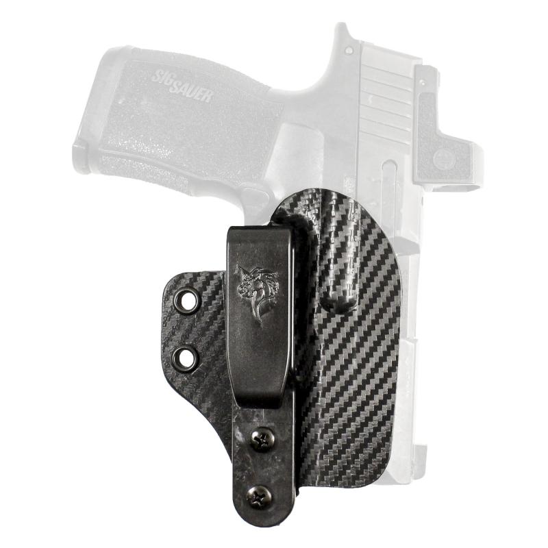 LIFEGUARD, Inside Waistband Holster, Fit Sig Sauer P365/P365 SAS/P365X w/Romeo Zero Red Dot Sight/P365 XL/P365 XL W/Romeo Zero Red Dot Sight, Ambidextrous, Kydex Construction, Black 216KJ8JZ0