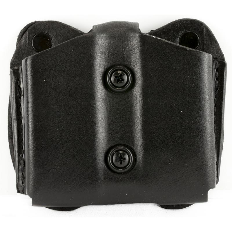 Double Magazine Pouch, Fits 9MM, Ambidextrous, Black A01BJGGZ0