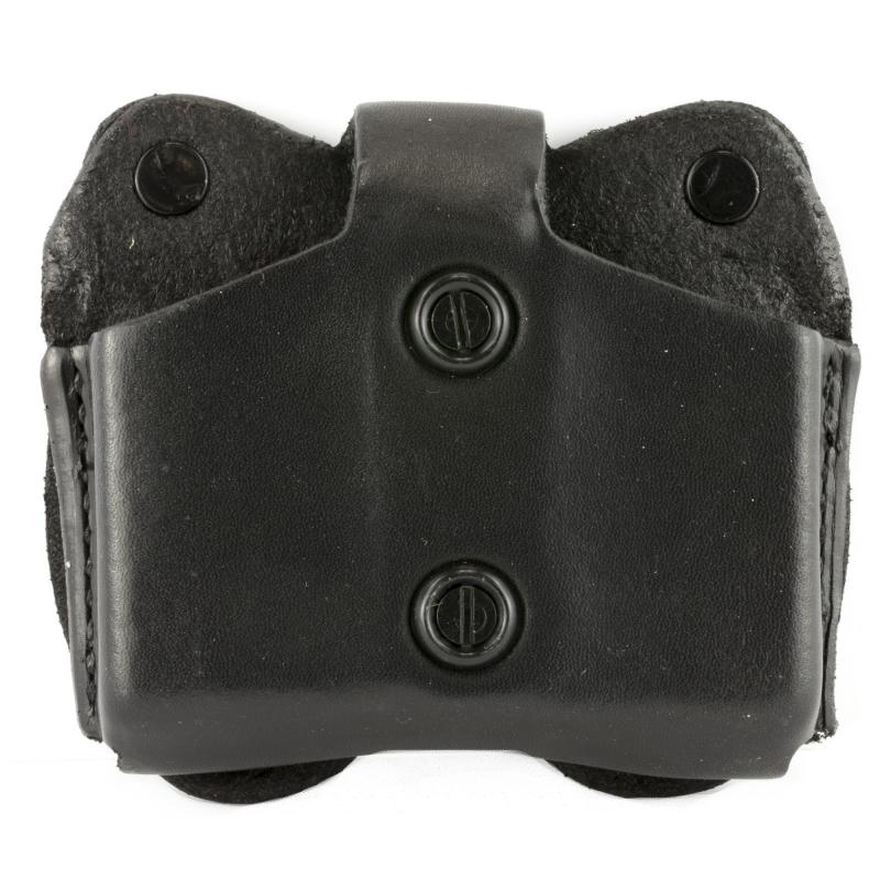 Double Magazine Pouch, Fits 45 Caliber, Ambidextrous, Black A01BJLLZ0