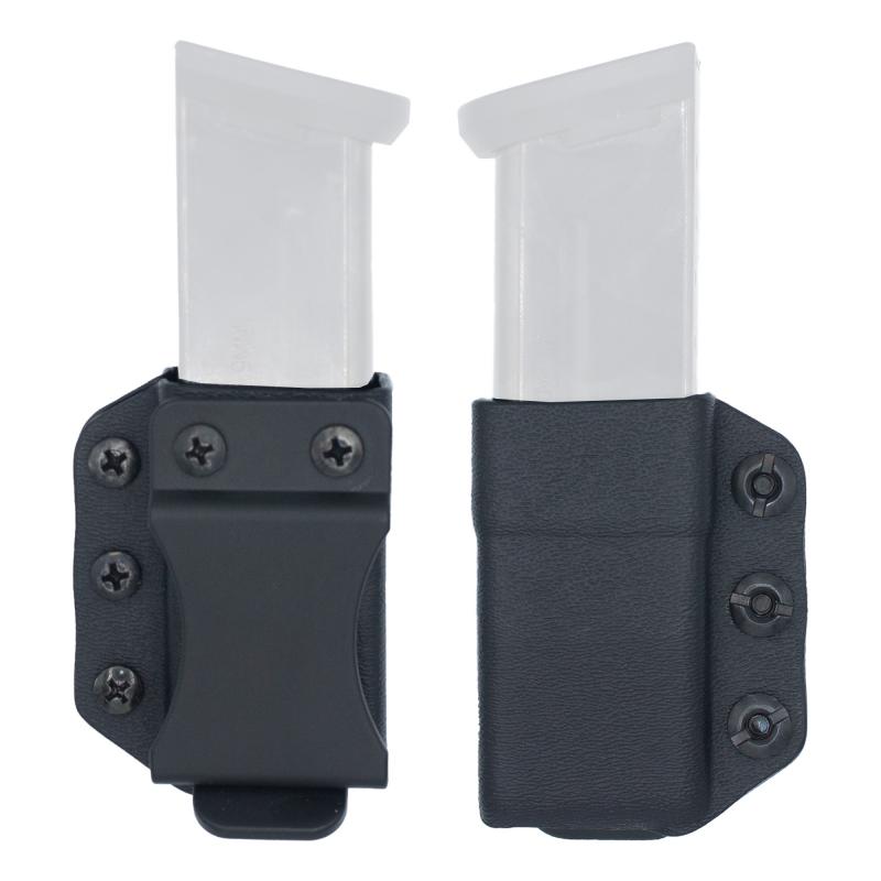Persuader Mag Pouch, Inside/Outside Waistband, Fits Sig P365, Kimber R7, Hellcat, and Shield Plus Magazines, Ambidextrous, Matte Finish, Black A100KJKKZ0