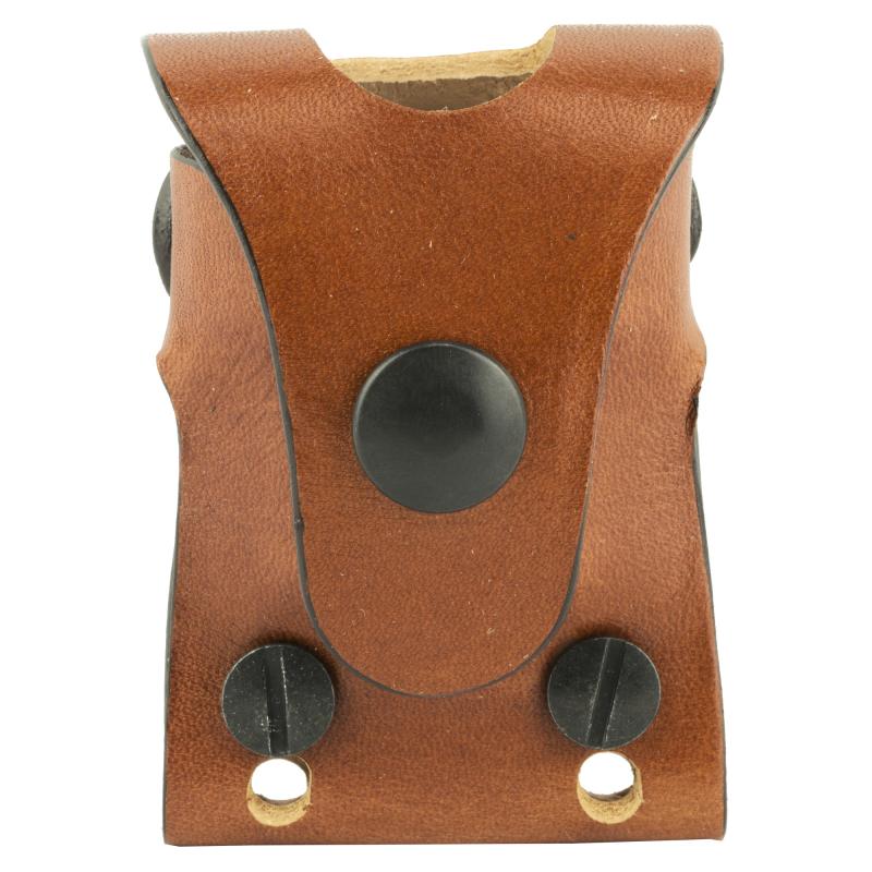 Second Six Speedloader Magazine Pouch, Fits HKS SPD/LDR 10A & 36A, Ambidextrous, Tan Leather A35TJQQZ0