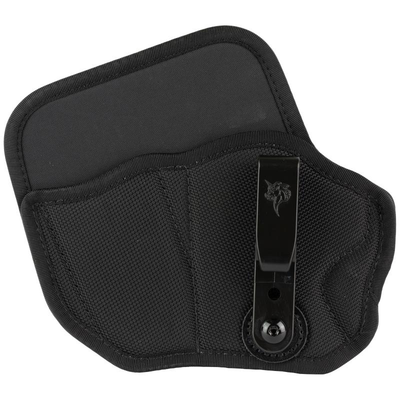 M89, Inner Piece 2.0 Inside Waistband Holster, Integrated Magazine Carrier, Fits Colt Officer, Glock 42/43, Kahr 9MM/40CAL, KLTC P11/P40, PF9, KImber Ultra Carry, RGR LC9/EC9S, Sig P290, SCCY CPX-1/CPX-2, S/A Emp, BRT Nano, Left Hand, Black Nylon M89BBD6