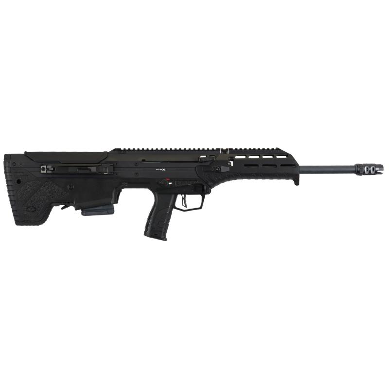 MDRX, Semi-automatic, Bullpup, 223 Wylde, 20" Barrel, 1:7 Twist, Threaded 1/8-28, Black, 1 Mag, 10Rd, Forward Eject MDR-RF-B2010-FE-B