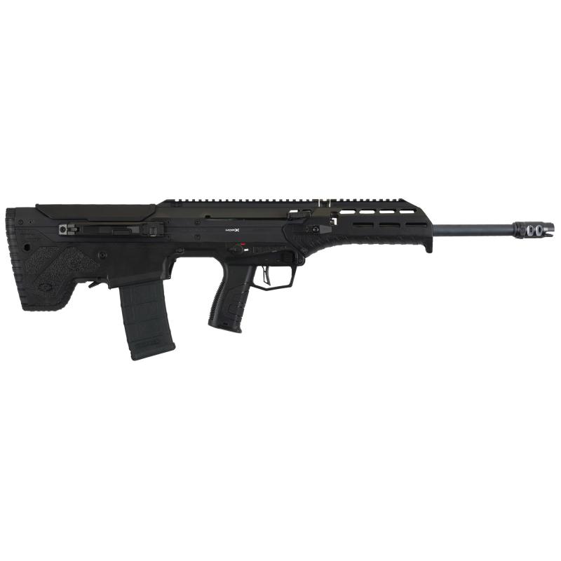 MDRX, Semi-automatic, Bullpup, 223 Wylde, 20" Barrel, 1:7 Twist, Threaded 1/8-28, Black, 1 Mag, 30 Rd, Forward Eject MDR-RF-B2030-FE-B