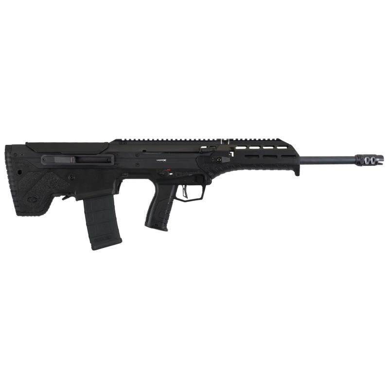 MDRX, Semi-automatic, Bullpup, 223 Wylde, 20" Barrel, 1:7 Twist, Threaded 1/8-28, Black, 1 Mag, 30 Rd, Side Eject MDR-RF-B2030-SE-B