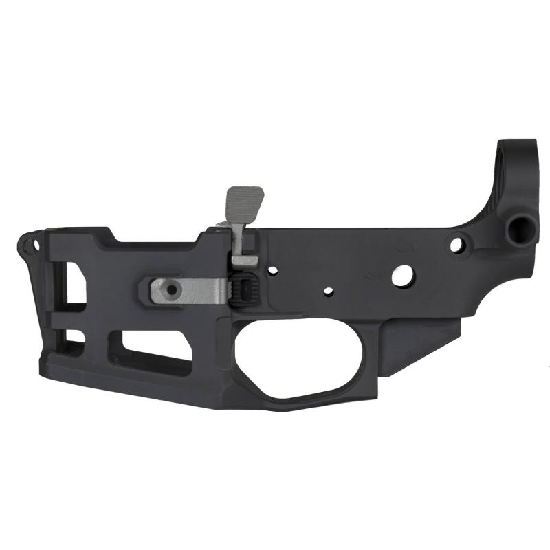 Quattro-15, Quadmag-53, Semi-automatic, Lower Receiver, AR-15, 223 Remington/556NATO, Black, Comes with 1 Quadmag-53 53 Round Magazine, Accepts Quadmag-53 and Standard AR magazines QTR-LR-15-B53