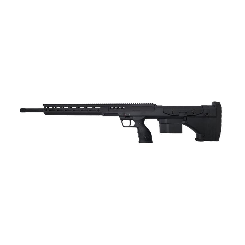 SRSM2 Standard, Bullpup, Bolt Action Rifle, 308 Winchester, 26" Barrel, Threaded 5/8x24, Matte Finish, Black, Free Float M-LOK Handguard, Right Hand, 6 Rounds, 1 Magazine SRS-RF-M-C26R-BB