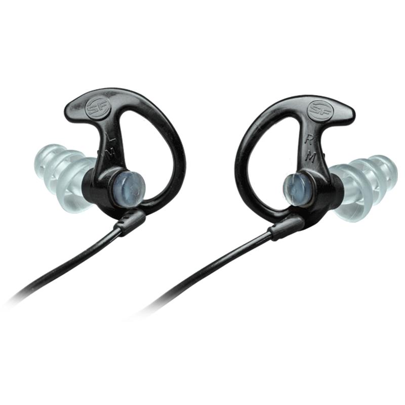 EP5 Sonic Defenders Max Earplugs Medium Black 1 Pair