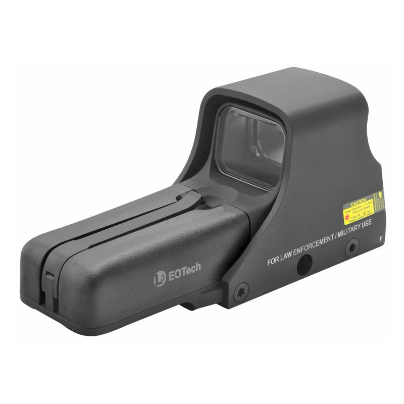 552.A65 | (2) AA batteries; reticle with 68 MOA ring and 1 MOA dot