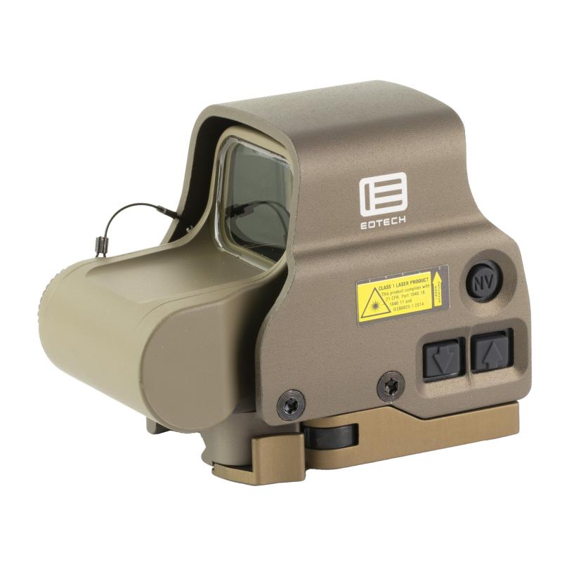 EXPS3 Holographic Sight, 1 MOA Dot Reticle, Side Button Controls, Quick Disconnect Mount, Night Vision Compatabile, Tan Finish EXPS3-1TAN