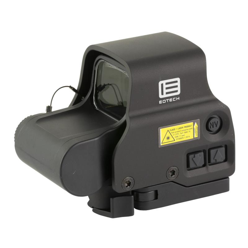 EXPS3 Holographic Sight, 1 MOA Dot Reticle, Side Button Controls, Quick Disconnect Mount, Night Vision Compatabile, Black Finish EXPS3-1