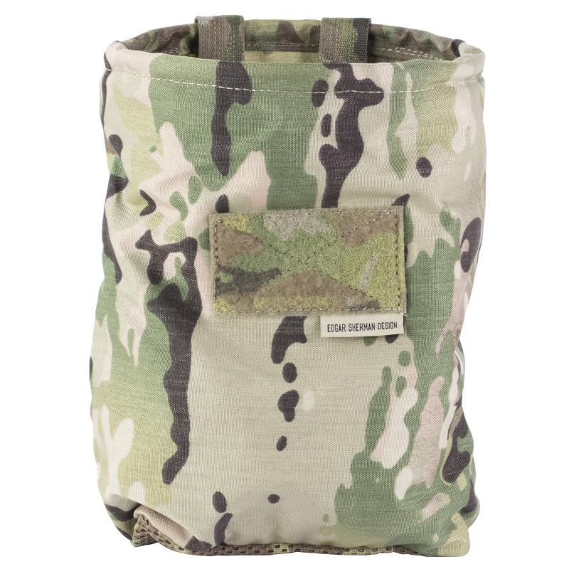 SAP Bucket, Dump Pouch, 500 Denier Cordura Nylon,  Molle Compatible, Matte Finish, Multicam ESD-SAP-MC