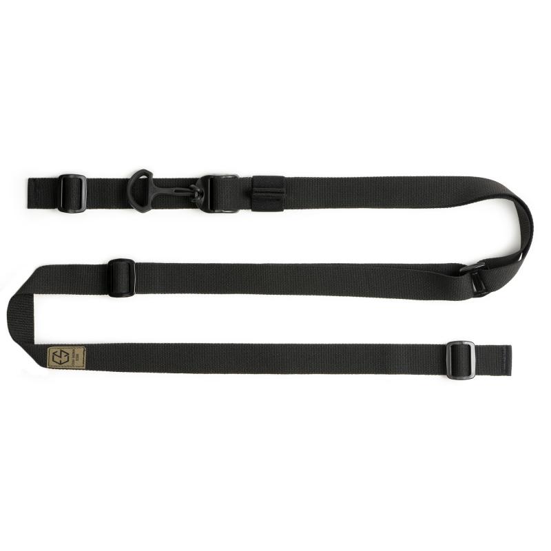 ESD Sling, 2-Point Combat Sling, 1" Webbing, Polymer Hardware, Matte Finish, Black ESD-SL-BLK