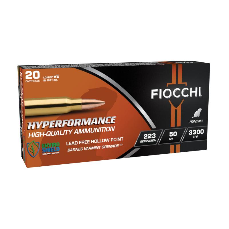 Hyperformance, 223 Remington, 50 Grain, Hollow Point, 20 Round Box 223VG20