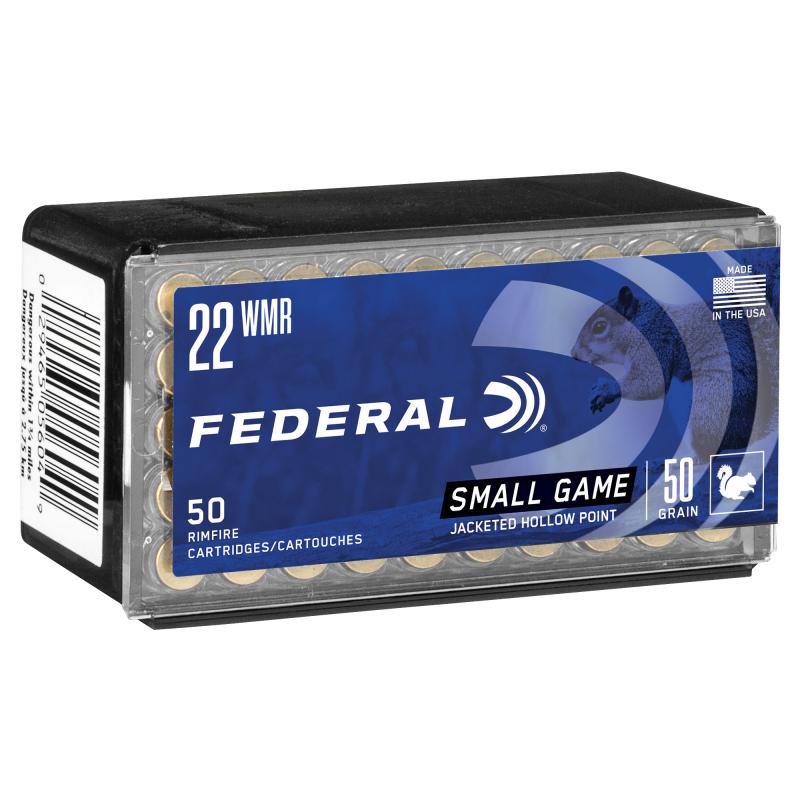 Game-Shok .22 Winchester Magnum 50 Grain Jacketed Hollow Point