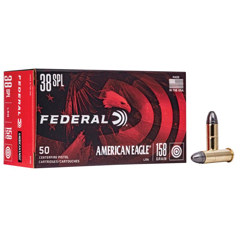 American Eagle .38 Special 158 Grain Lead Round Nose