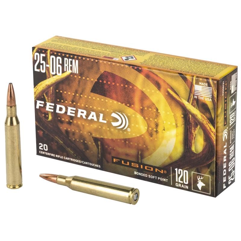 .25-06 Remington 120 Grain Fusion