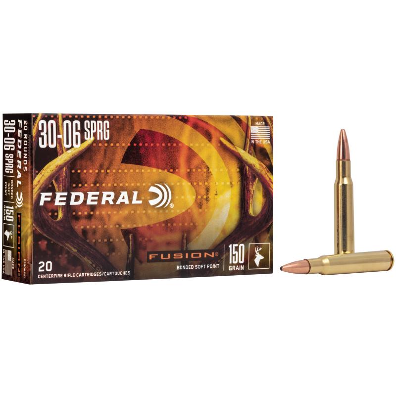 .30-06 Springfield 150 Grain Fusion