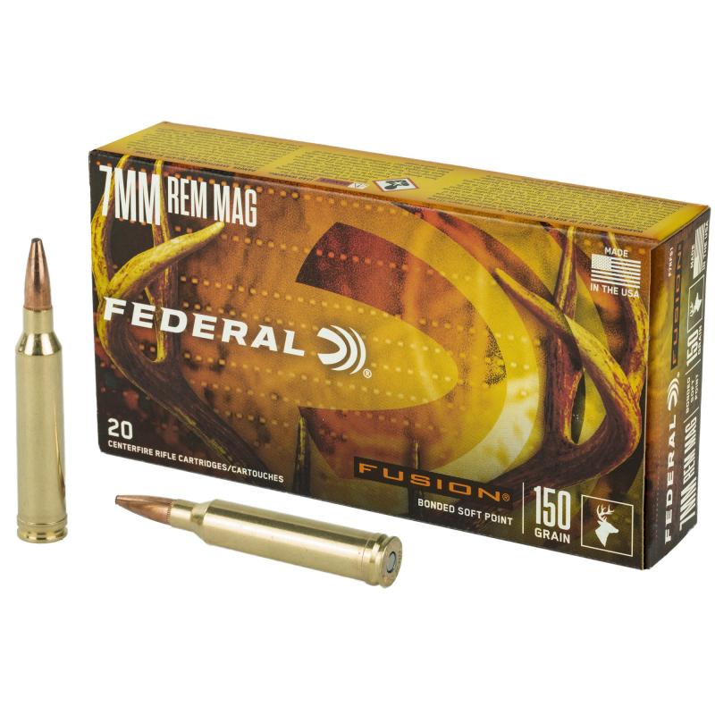7mm Remington Magnum 150 Grain Fusion